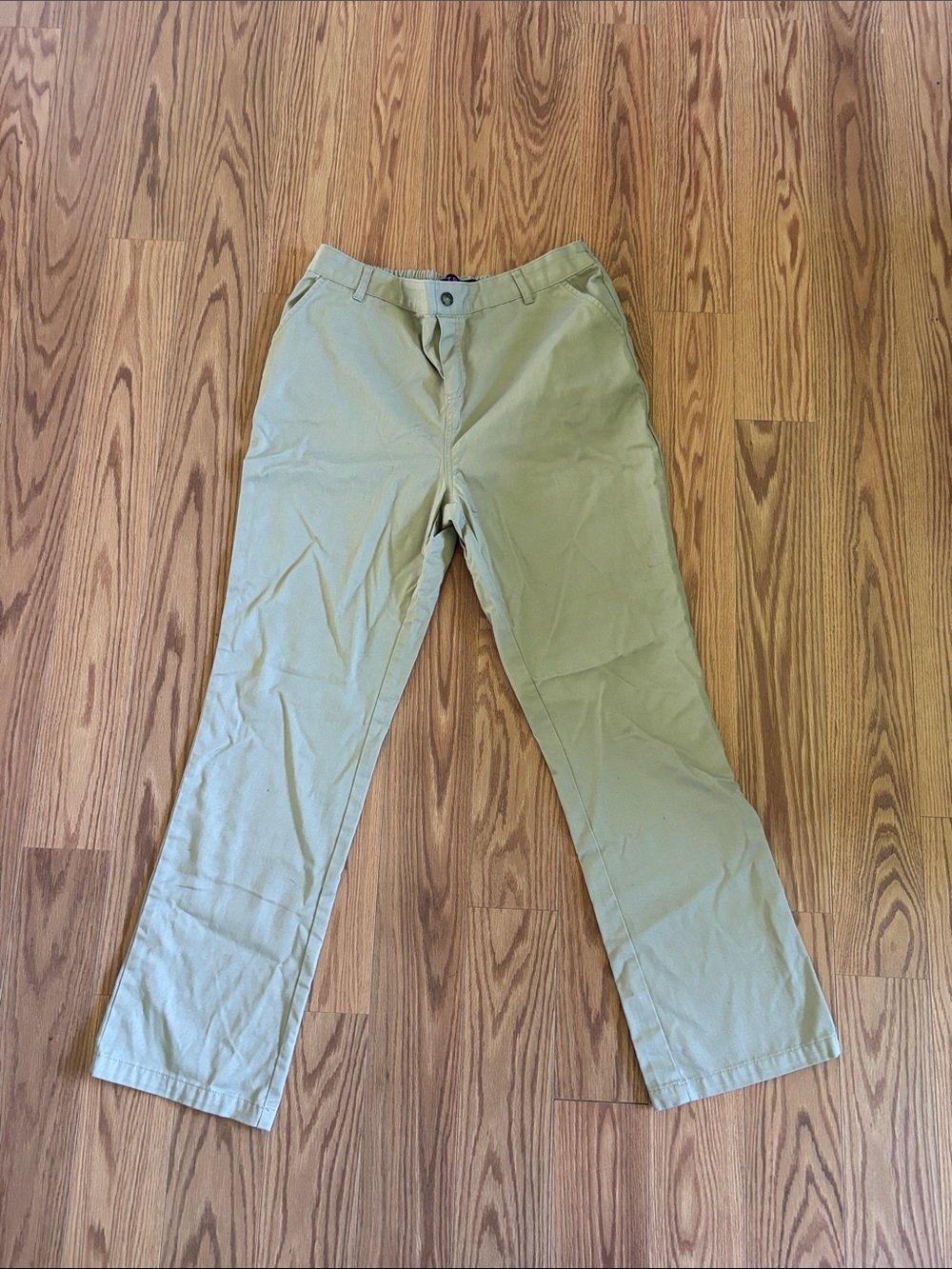 French Toast Light Khaki Straight Chino Pants - Sage